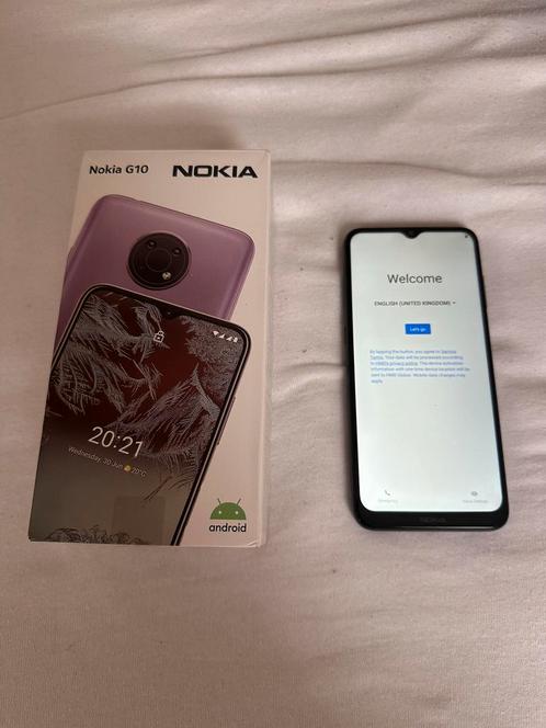 Nokia G10 32GB blauw niet gebruikt