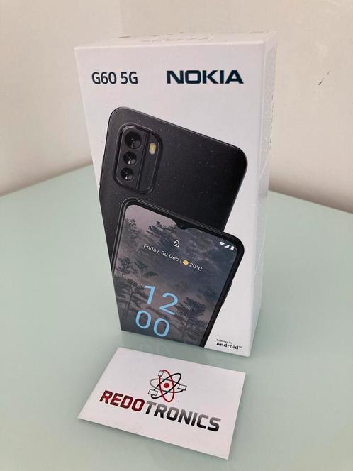 NOKIA G60 5G - 128GB - Zwart (Als Nieuw in doos)