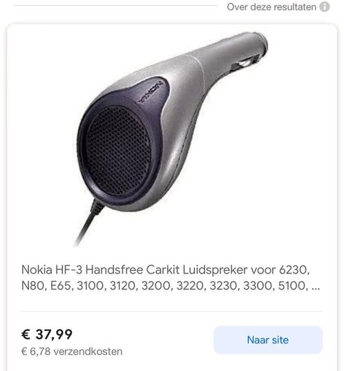 Nokia HF 3 carkit handsfree luidspreker