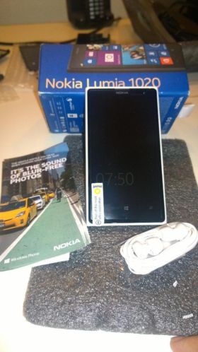 Nokia Lumia 1020 Wit 42MP cameratelefoon