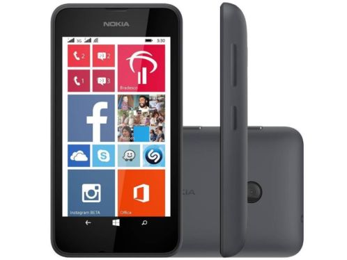 Nokia Lumia 530 Zwart Gebruikt en Simlockvrij
