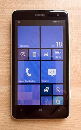 Nokia lumia 625 4gb 4 stuks