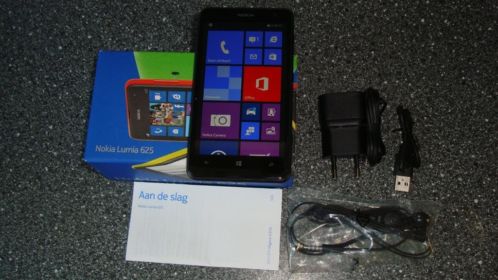 NOKIA LUMIA 625 Zwart NIEUW IN DOOS SIMLOCKVRIJ EURO 65,00