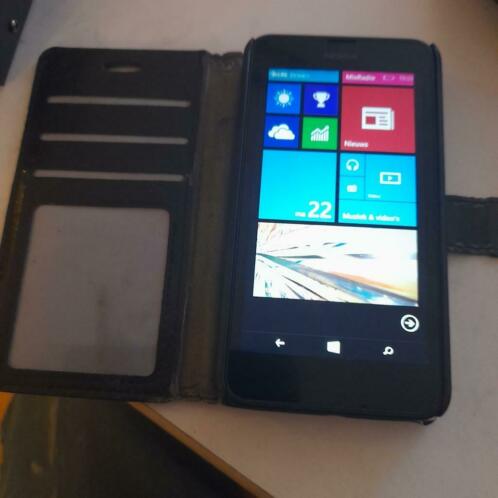 Nokia Lumia 630 Telefoon, Windows Phone, zwart, 70 bij 130mm