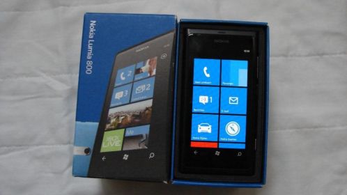 Nokia Lumia 800, 16GB, zwart.