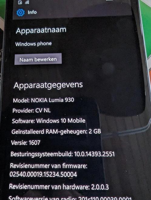 nokia lumia 930 met windows 10