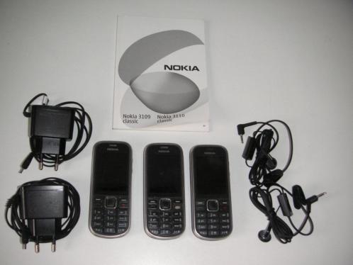 Nokia Mobiele 3110 classic ( 2 extra voor onderdelen)