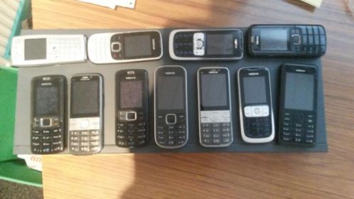 Nokia mobiele telefoons 11 stuks