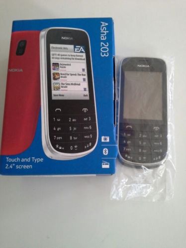 Nokia mobieletelefoon in doos asha 203