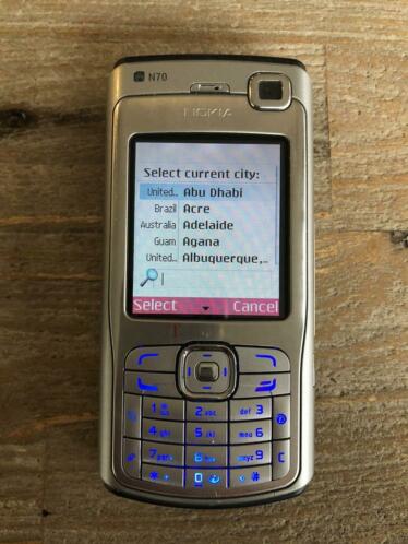 Nokia N70 met lader