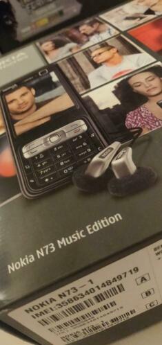 Nokia N73 -1 zo goed als nieuw met plastic nog erop