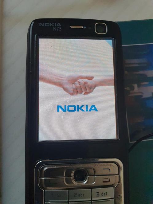 Nokia N73 doet perfect bijna krasvrij en sim.vrij