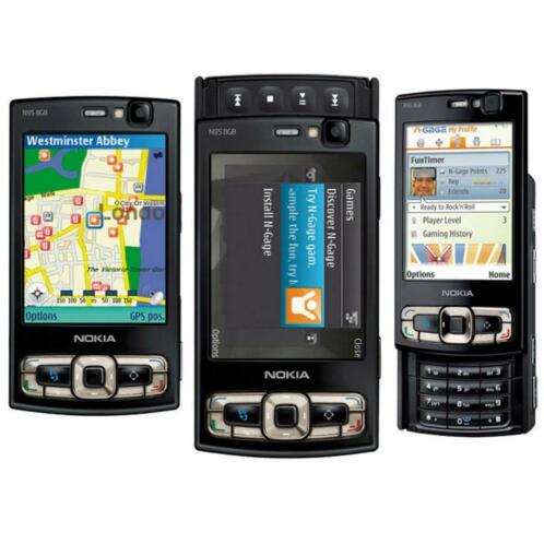 Nokia N95 8 GB kleur zwart Nieuw met Garantie
