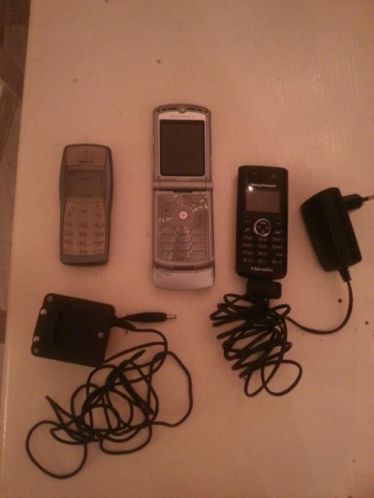 Nokia, Sony Ericsson en Motorola