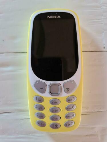 Nokia telefoon mobiel 3310 3G geel