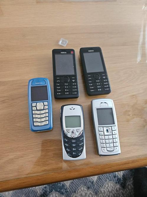 Nokia telefoons 5 stuks allemaal in orde simlockvrij