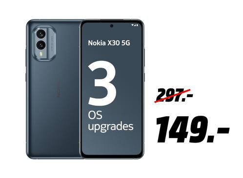 NOKIA X30 - 128 GB Blauw 5G