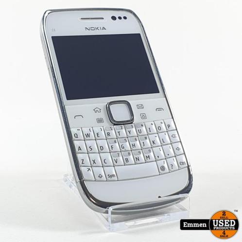 Nokia  ZONDER LADER Nokia E6-00 8GB WhiteWit  Incl. Garan