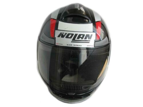 NOLAN N37 Full Face Motorcycle Scooter Moped Helmet Black S