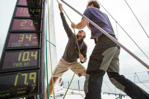 Noordzeezeilen op een VolvoOceanRacer Scheveningen