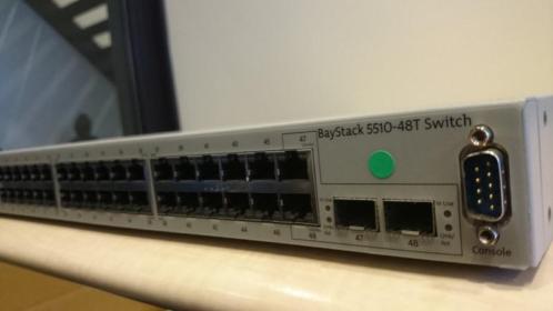 Nortel 5510-48T Ethernet Routing Switch (1U, 48x 1000Mbps)
