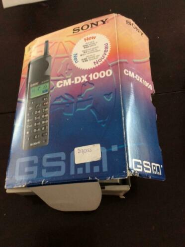 Nostalgische mobiele telefoon Sony CM-DX1000