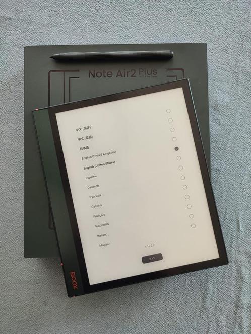 Note Air 2 Plus. Eink tablet Ereader