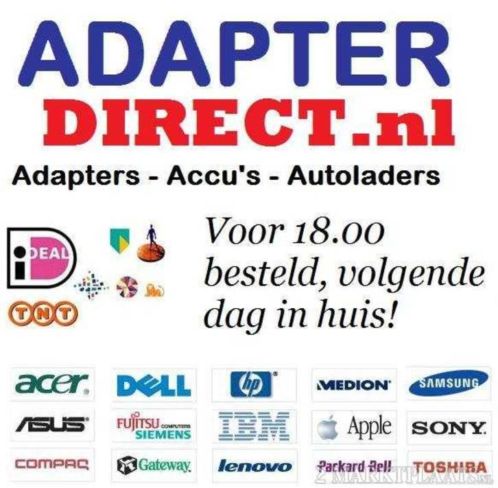 Notebook Laptop Adapter Oplader Adaptor Lader NIEUW  20