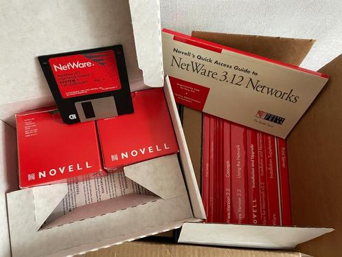 Novell Netware v2.2 OS NL handleiding, zeldzaam vintage