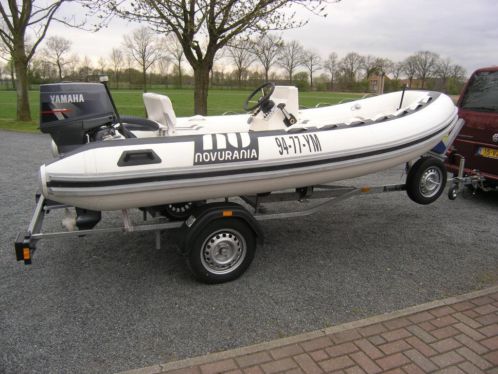 Novurania 400 DL RIB, compleet met trailer en toebehoren