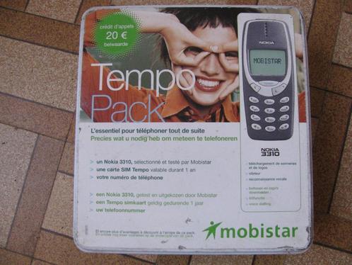 Nr 1 Blikken doos van Mobistar tempo pack Nokia 3310