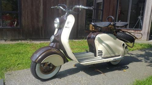 NSU Lambretta oldtimer motor scooter zeldzamer dan Vespa