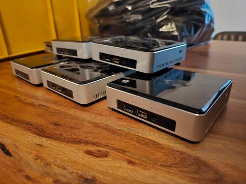 Nuc mini pc  adapter - core i3 - 500GB SSD M2 - WiFi amp meer