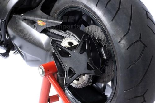 Nummerplaathouder met Kettingkast Ducati Diavel 11-12 Car...