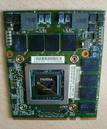 NVidia quadro fx 3700 m 1gb gddr3. Opruiming.