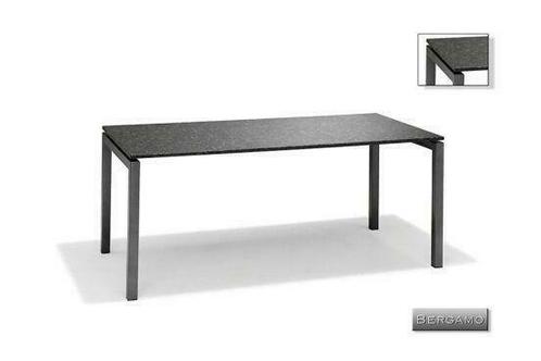 Nvt Eettafel-Tuintafel 180 x 90 x 75 cm Bergamo - RVS-Nat...