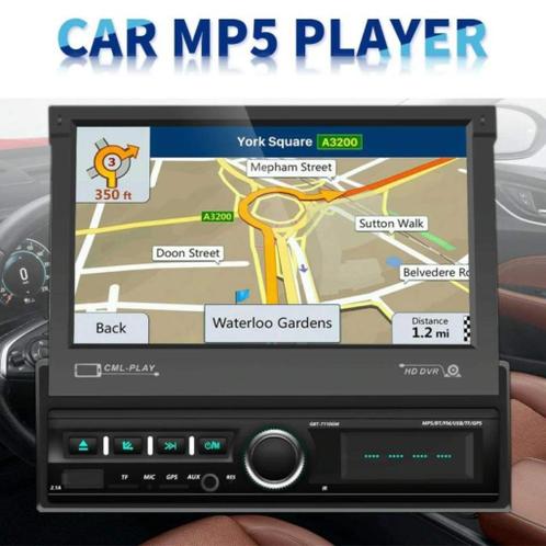 Nwe Autoradios met Uitklapbaar scherm en GPS, MP3, USB enz.