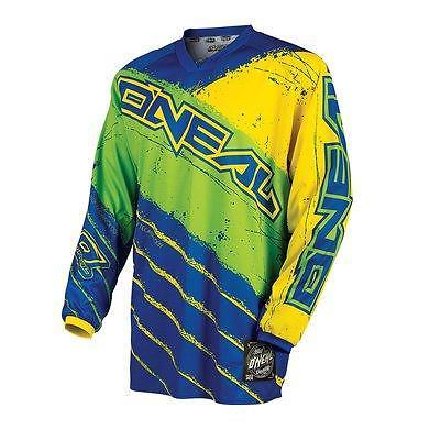 O039Neal Mayhem Jersey Revolt BlueGreen