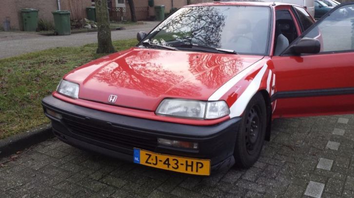 OBD1 Honda Civic 1.5 I GLX PS 16V U9 1991 Rood