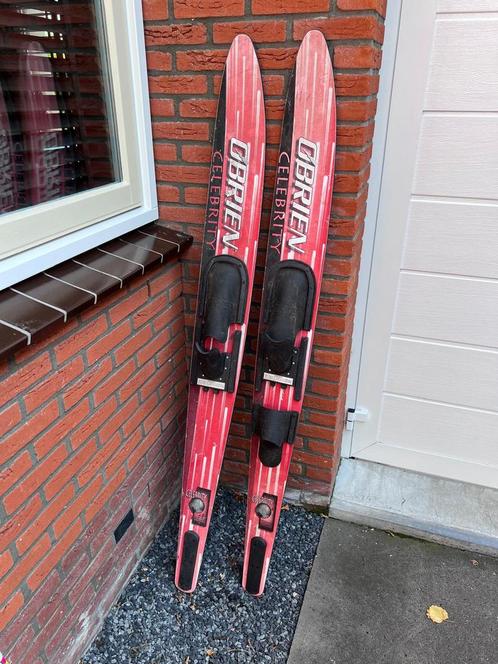 Obrien o brien waterskies rood wit goed staat ski waterski