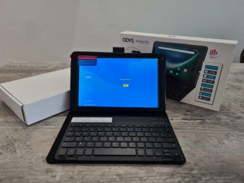 Odys Android Tablet 10.1 4G DUALSIM met Toetsenbord