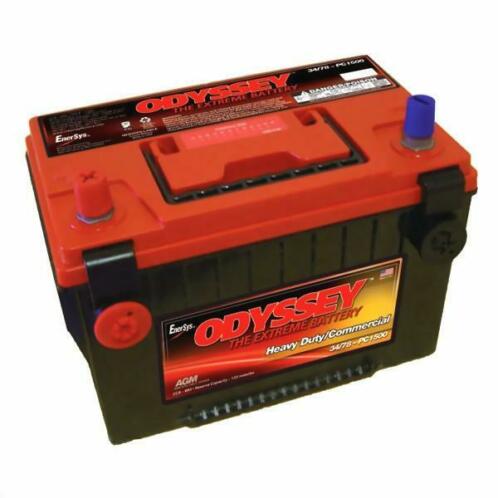Odyssey PC1500 AGM High Performance 12V 68Ah Accu 276X172X20