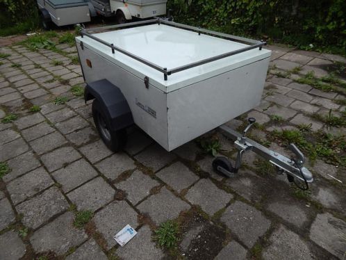 oerdegelijk stalen bagagewagen van europa carrier 150 cm bak