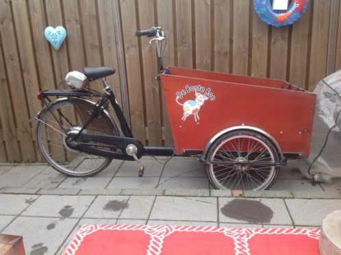 Oerdegelijke electrische bakfiets van Maarten van Andel