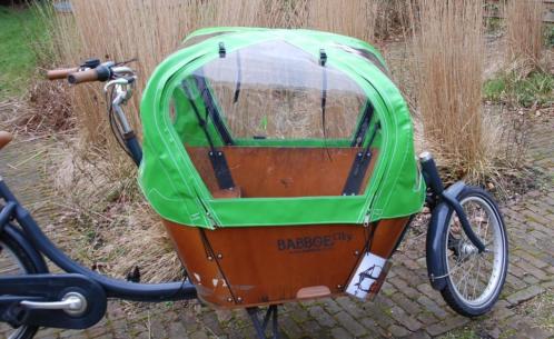 Oersterke bakfiets huifjes regentent Babboe City New