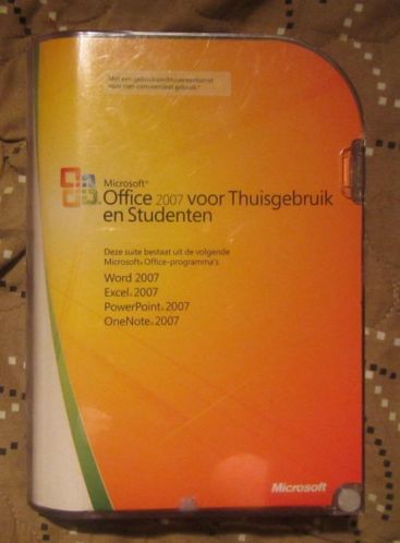 Office 2007 voor thuisgebruik en studenten 