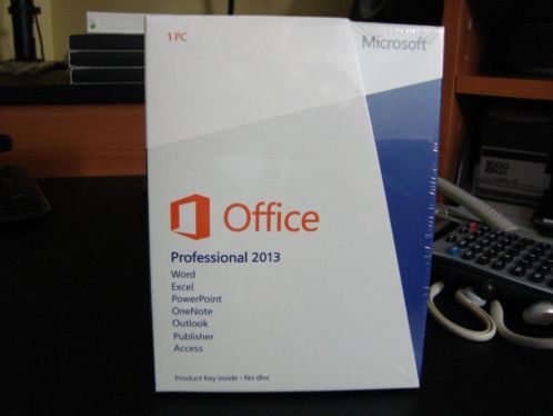office 2013 nl professional NL nieuw en origineel 