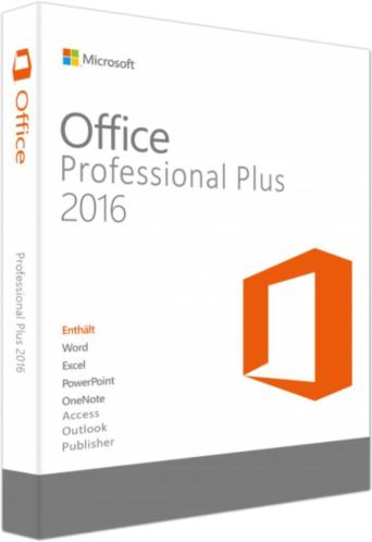 Office 2016 Professional plus. Origineel later betalen