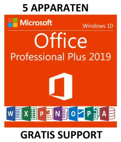 Office 2019 DIRECT Geleverd 5 Apparaten MacWinAndroid