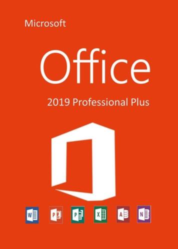 Office 2019 professional plus 1PC VAN 249 NU 49.95